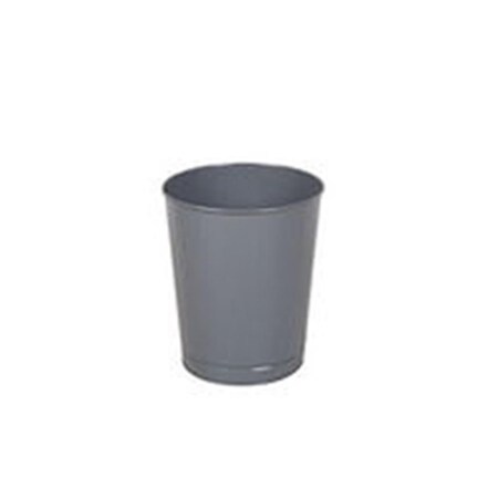 Rubbermaid Commercial Rubbermaid Commercial FGWB26 Open Top Waste Basket; Steel Gray - 26 qt. FGWB26